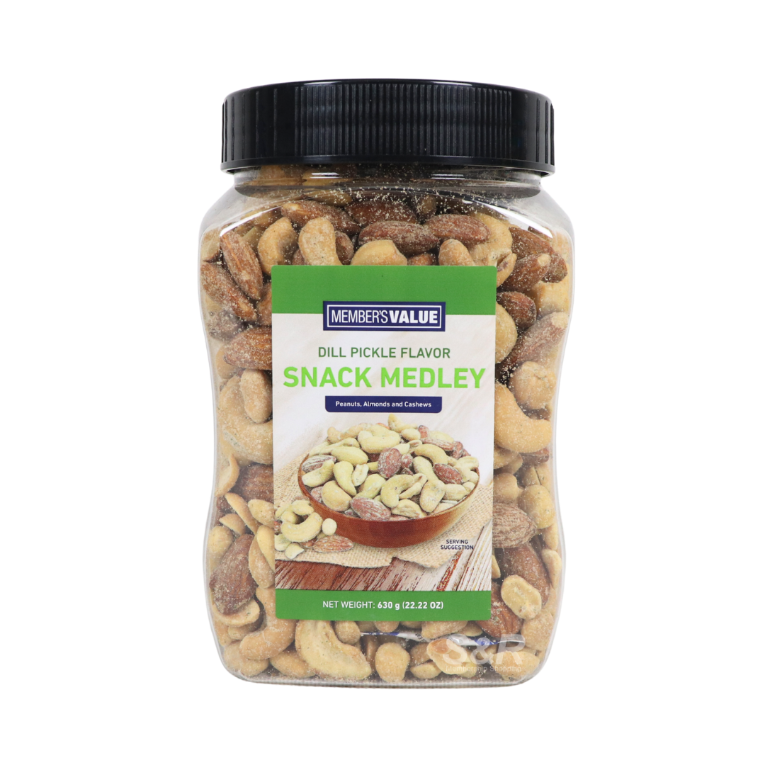 Member's Value Dill Pickle Flavor Snack Medley 630g